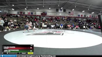 141 lbs Champ. Round 2 - Jake Niffenegger, Mercyhurst vs Caleb Chaves, Gannon
