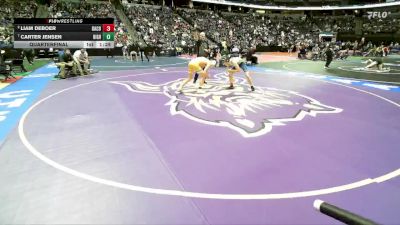 126-2A Quarterfinal - Carter Jensen, Highland vs Liam Deboer, Dayspring Christian Academy