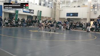 125 lbs Champ. Round 2 - Alex Diaz, Nyu vs Rocco Monteferrante, Alvernia University