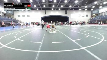 141 lbs Champ. Round 1 - Kaden Brown, Montevallo vs Tyler Rhue, Southern Oregon