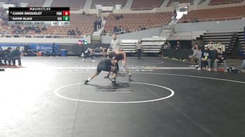134-D1 Quarterfinal - David Elias, Kofa High School vs Caden Briquelet, Perry High School