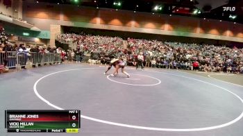 190 lbs Cons. Round 1 - Brianne Jones, Oakridge vs Vicki Millan, Granite Bay