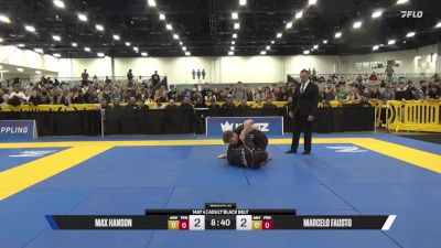 Marcelo Fausto vs Max Hanson 2025 World IBJJF Jiu-Jitsu No-Gi Championship