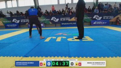 MIGUEL DE ANDRADE SILVA vs ARTHUR GOUVEIA DE MELO 2026 FPJJ Circuito Paulista NO GI Etapa 3