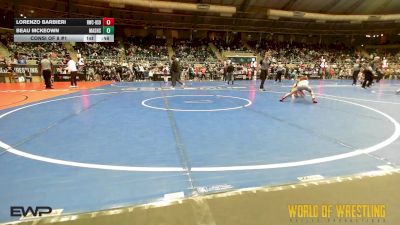 61 lbs Consi Of 8 #1 - Lorenzo Barbieri, Ruthless WC vs Beau Mckeown, Mat Assassins