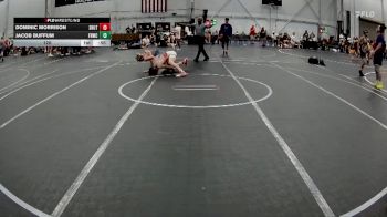 120 lbs Round 4 (6 Team) - Dominic Morrison, Team Shutt Garnett Trained vs Jacob Buffum, Front Royal WC