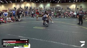 170 lbs Quarterfinals (8 Team) - Isaac Barrientos, POWA vs Braylon Wright, Ohio Gold
