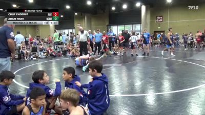 125 lbs Round 3 (6 Team) - CRUZ ENDERLE, Fight Club vs Adam Hart, NC National Team White