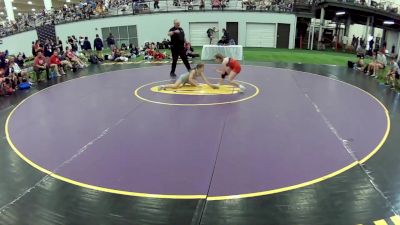 95 lbs Lillian McHam, Texas Blue vs Kendra Ege, Illinois