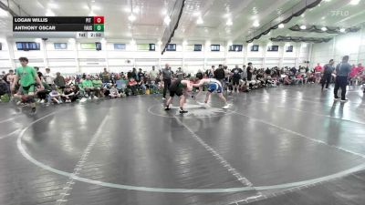 153 lbs 5th Place - Logan Willis, Pit Crew - HS vs Anthony Oscar, Faust Wrestling Club - HS