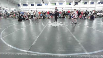 92 lbs Round Robin 3 - Wyatt Johnson, Hoosiers Mafia - EL vs Warren LaBrecque, EP Rattlers - EL