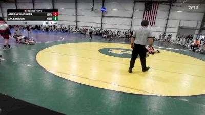 105 lbs Round 4 (1:30pm Friday) - Abram Whitaker, NCWAY National Team vs Jace Hauan, Terps Xtreme