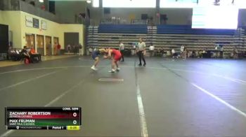 160 lbs Cons. Semi - Max Fruman, Saint Paul`s School vs Zachary Robertson, DeMatha Catholic