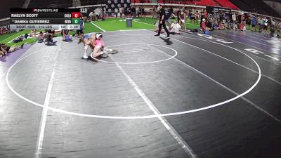 115 lbs 5th Place Match - Raelyn Scott, Colorado vs Danika Gutierrez, Nevada