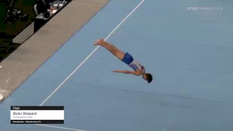 Dylan Shepard - Floor, Gymnastics USA - 2021 US Championships