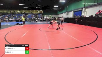 138 lbs Round Of 256 - Noah Tocaben, NC vs Beau Lewis, VA