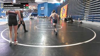 132 lbs Prelim - Clayton Waltenbaugh, The Hill School vs Ryan O`Keefe, Patrick Henry