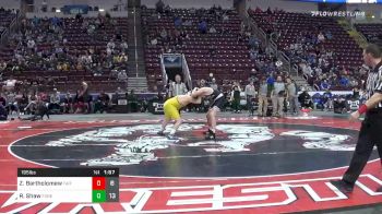 195 lbs Prelims - Zion Bartholomew, Faith Christian Acad vs Ryan Shaw, Forest Hills Hs