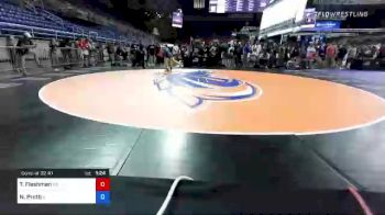 132 lbs Consi Of 32 #1 - Tyler Fleshman, Washington vs Nino Protti, Illinois