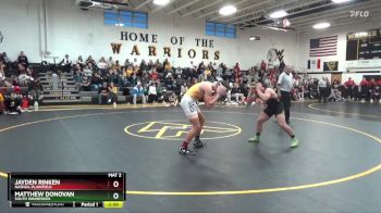 165 lbs 3rd Place Match - Garrett Miller, Wapsie Valley vs Bryce Crawford, West Marshall