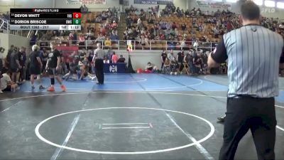 217 lbs Cons. Round 5 - Dorion Briscoe, Dunbar Wrestling Club vs Devon Whitt, Fredericktown High School