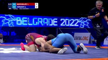 65 kg Repechage #2 - Iszmail Muszukajev, Hungary vs Adil Ospanov, Kazakhstan