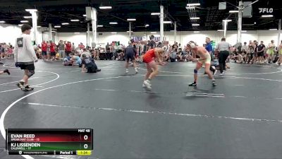 132 lbs Round 1 (4 Team) - KJ Lissenden, Caldwell vs Evan Reed, Spear Mat Club