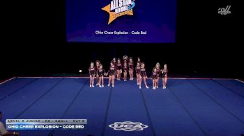 Ohio Cheer Explosion - Code Red [2026 L3 Junior - D2 - Small Day 2] 2026 UCA & UDA All Star Nationals