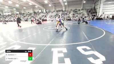 160 lbs Consi Of 64 #2 - Evan Zombro, WV vs Jake Tenebruso, NJ