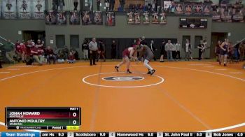 172 lbs Round 1 - Antonio Moultry, Sparkman vs Jonah Howard, Huntsville