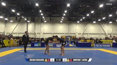 Jonathan T. Satava vs Carlos Rafael Feitosa Dos Santos 2024 World IBJJF Jiu-Jitsu No-Gi Championship