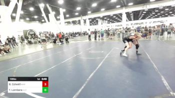 138 lbs Round Of 32 - Brode Colwell, War vs Tobias Lombera, Elite Force