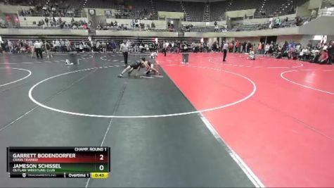 112 lbs Cons. Round 3 - Liam Powell, Top Dawgs vs Mason Miller, Mollitium Wrestling Club