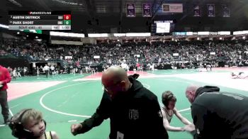 45 lbs Champ. Round 2 - Parx Short, DWC3 vs Austin Deitrick, BKV1