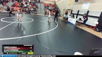 92 lbs Quarterfinal - Joseph Aichele, Lake Stevens Wrestling Club vs Elijah Governor, South West Washington Wrestling Club