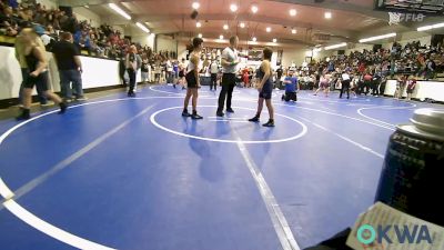 100-105 lbs Quarterfinal - Bubba Brownen, Pryor Tigers vs Curtis Barton, Warrior Wrestling Club