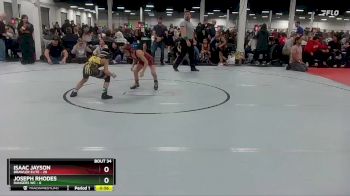 64 lbs Round 7 (10 Team) - Joseph Rhodes, Rangers WC vs Isaac Jayson, Brawler Elite