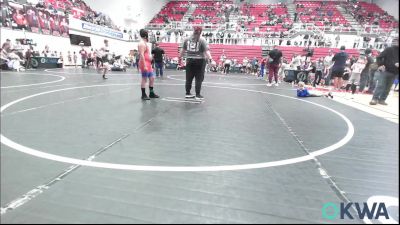 100 lbs Rr Rnd 3 - Minor Langford, Weatherford Youth Wrestling vs Jackson Dawley, Chandler Takedown Club