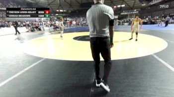 Boys 1A 106 lbs Cons. Round 4 - Jordan Meadows, Elma vs Treyson Lewis-Kelley, Meridian