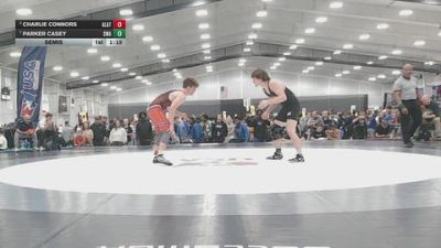 157 lbs Semis - Charlie Connors, Alber Athletics vs Parker Casey, Sebolt Wrestling Academy