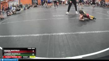 41 lbs Cons. Semi - Camden Nuckolls, Jet Wrestling Club vs Mason Whitfield, Team Tigers
