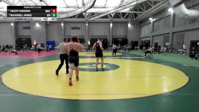 215 lbs Consi Of 8 #1 - Heath Weeden, Newington vs Maxwell Janes, Avon