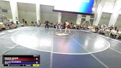 215 lbs Round 1 (8 Team) - Mason Adams, Minnesota Red vs Elijah Dilworth, Idaho