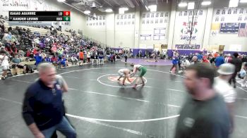 215 lbs Champ. Round 2 - Xander Levins, Knox Catholic vs Isaias Aguirre, Lebanon