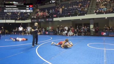 84 lbs Semis - Beau Blevins, Wichita Training Center vs Easton Terrell, Team Tulsa Wrestling Club