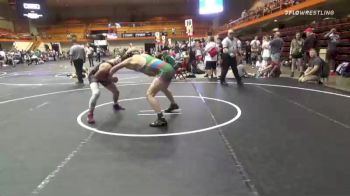 160 lbs Quarterfinal - Cole Becker, Circle WC vs Kadin Stutzman, Powerhouse