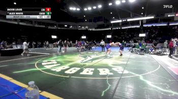 215 lbs Champ. Round 3 - Alex White, Edmonds-Woodway vs Jacob Louis, Lewiston
