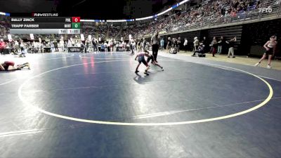 80 lbs Consy 2 - Rally Zinck, Philadelphia vs Trapp Farber, Northwestern Lehigh