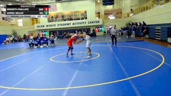 184 lbs Round 1 (6 Team) - Kenneth Philllips, Snow vs Jarrel Miller, Iowa Central Community College