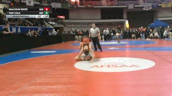 7A 175 lbs Quarterfinal - Trip Cole, Hewitt-Trussville vs Malcolm White, Dothan HS